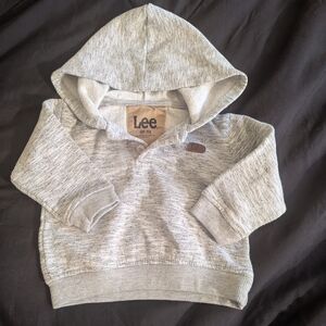 Lee Gray Sweatshirt Casual Athletic Top